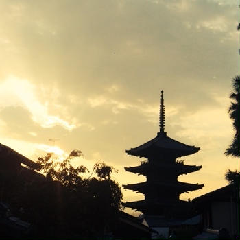 夏の京都の旅 〜八坂の塔〜
