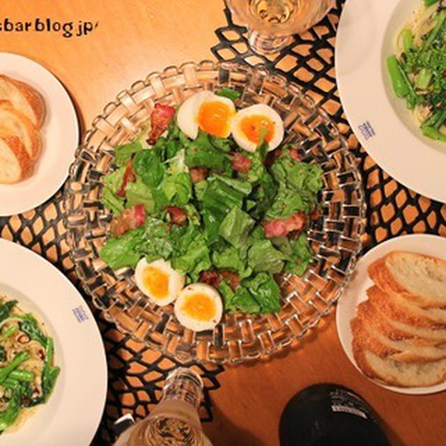 パスタ番長の『牡蠣と菜の花のスパゲッティ』な夜。