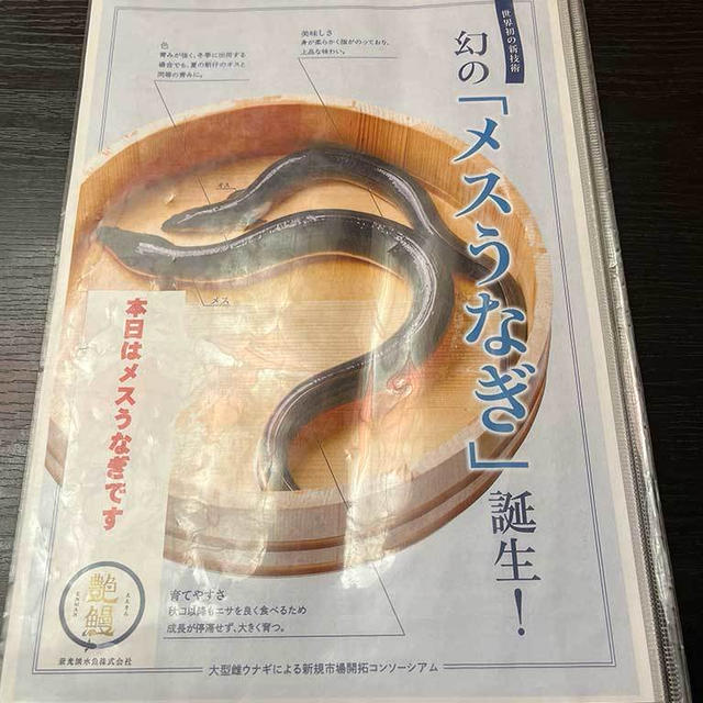 話題の「めすうなぎ」を、兼光でひつまぶしで食す