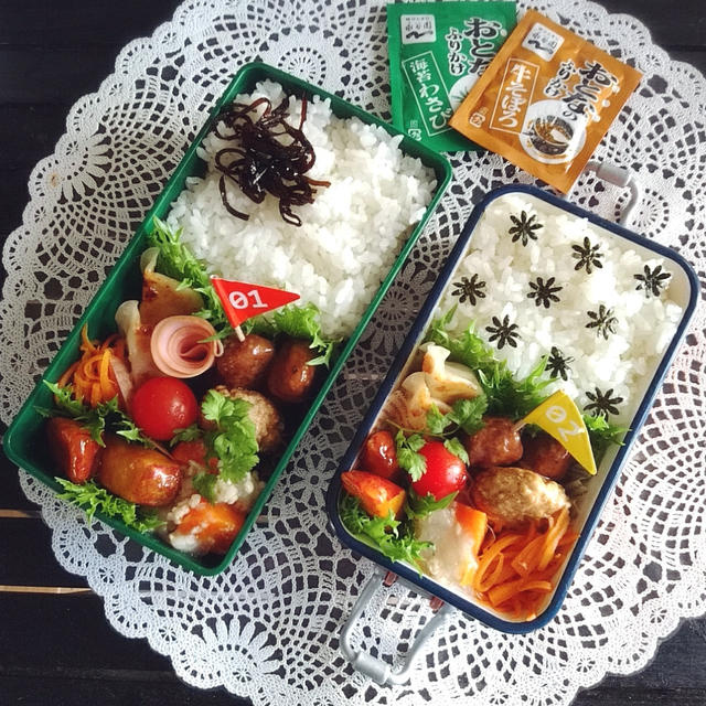 2日目にして疲れた母ちゃんの手抜き弁当～9月6日