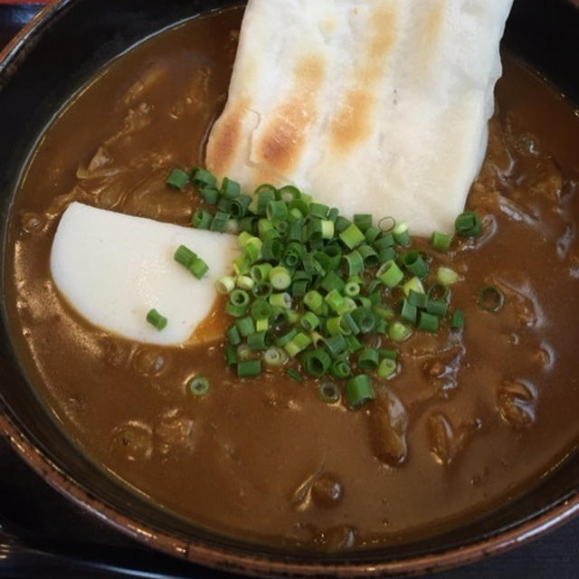 カレーうどん@目黒こんぴら茶屋