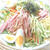 ひんやりサラダで食欲増進！冷やしラーメンりんごのほっぺで香味野菜のラーメンサラダ。