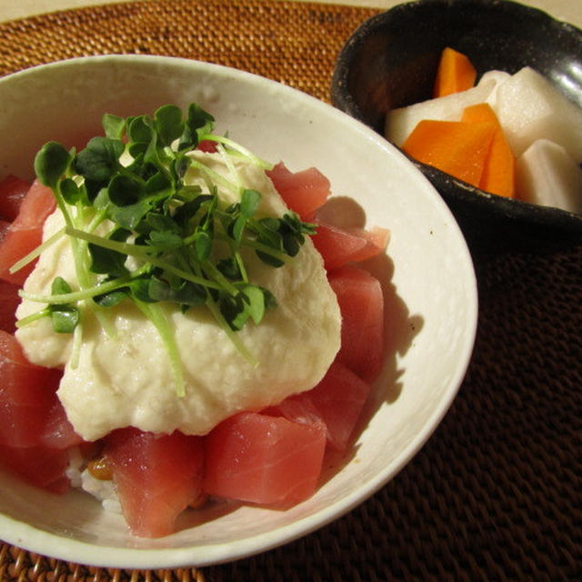 ☆ネバネバまぐろ丼☆