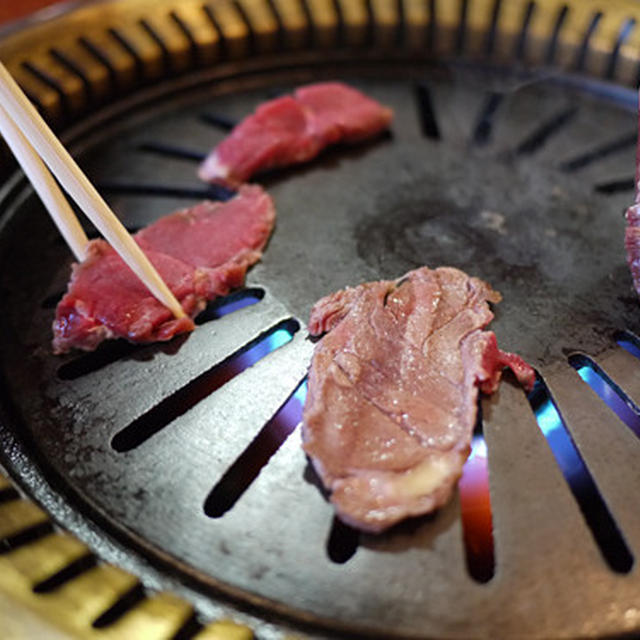 「郷土料理 よね」の鹿と猪のバーベキュー