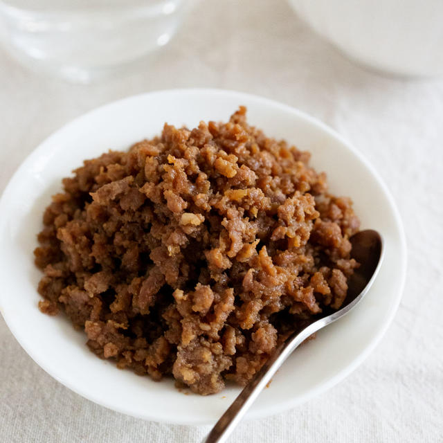 【レシピ】お弁当にも！万能甘辛肉そぼろ