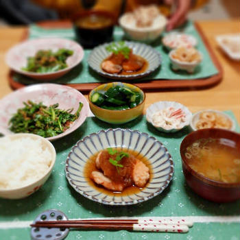 鮭のみぞれ煮