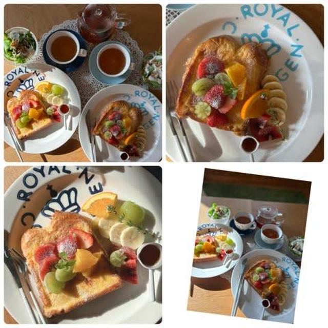 朝ごパン☀️ 〜フレンチトースト♡〜