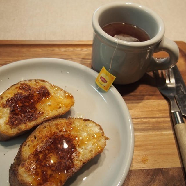 クリームチーズのフレンチトースト♡