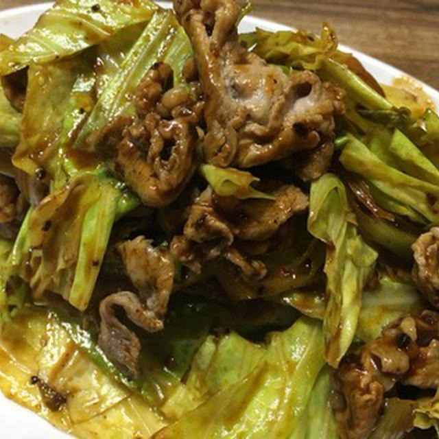辛みがポイント！四川式回鍋肉