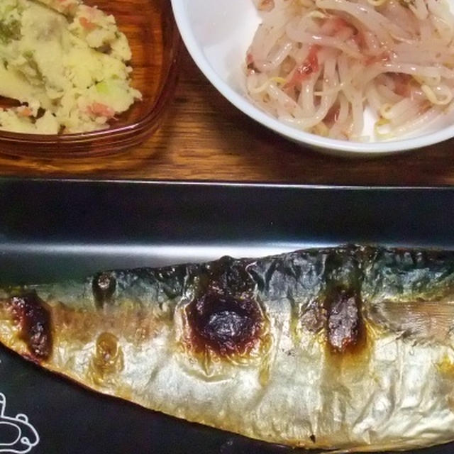 サバ簿文化干しともやしの梅かつお和えと卯の花