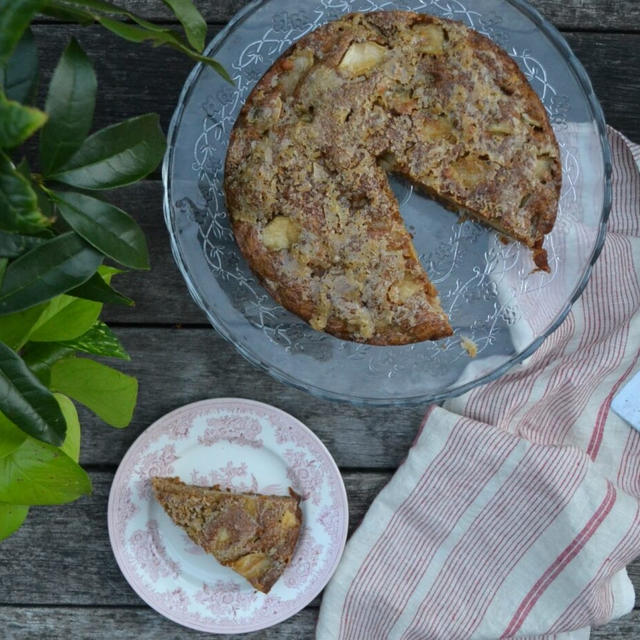 Swedish Apple Cake スウェーデン風アップルケーキ