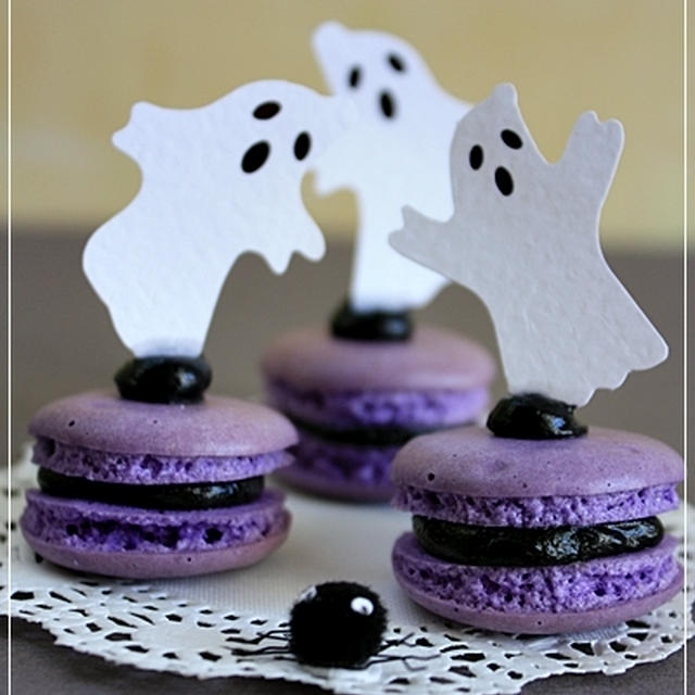 ハロウィーンのマカロン