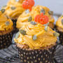 Halloween Muffins with Japanese Pumpkin “Mont Blanc” Topping