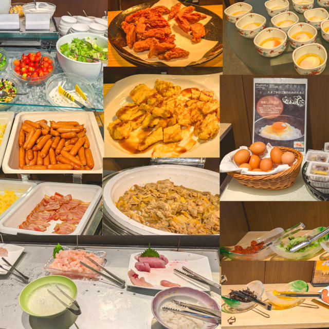 道後古湧園遥朝食ビュッフェ