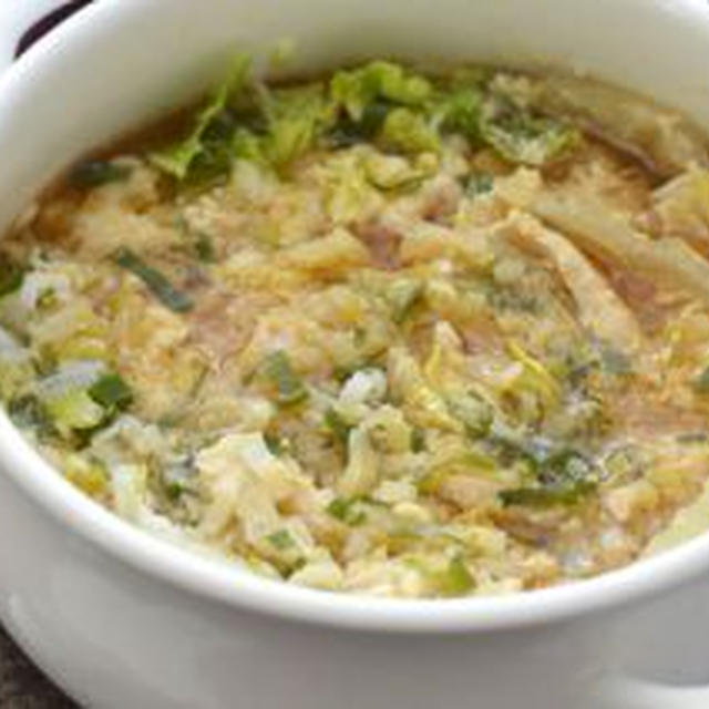 白菜と鶏肉の豆乳蒸し。（白菜1/4カットレシピ）