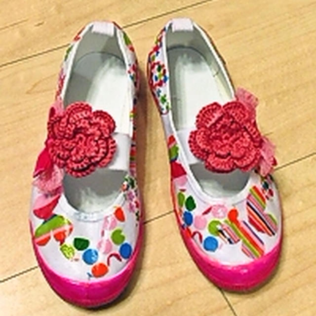 上履きデコ　再び