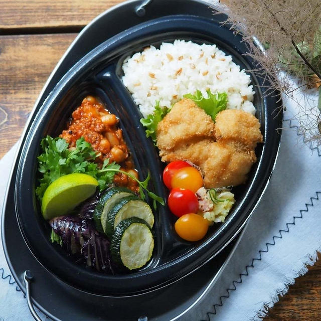 【たんぱく質たっぷり】チリコンカン弁当