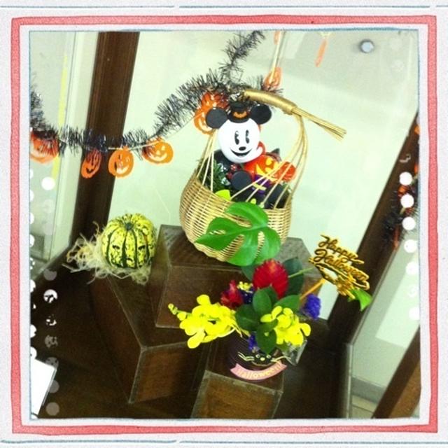 ハロウィン 生花