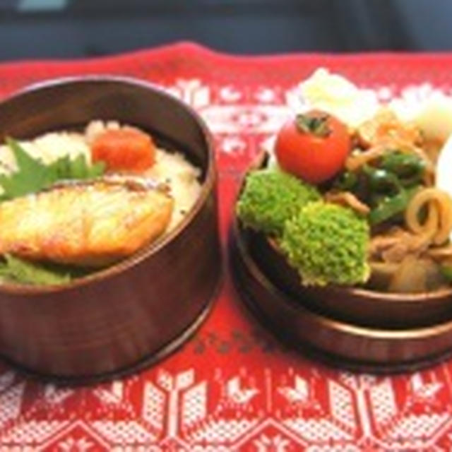 肉野菜の生姜焼き弁当