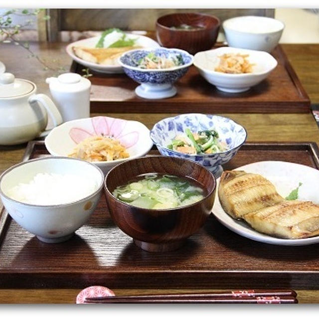 晩ごはんはホッケ定食～