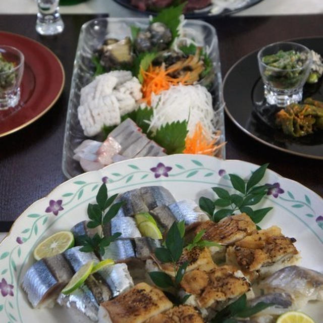 秋刀魚寿司　鱧寿司　その他