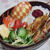 ささ身のねじり巻き弁当。包丁の話
