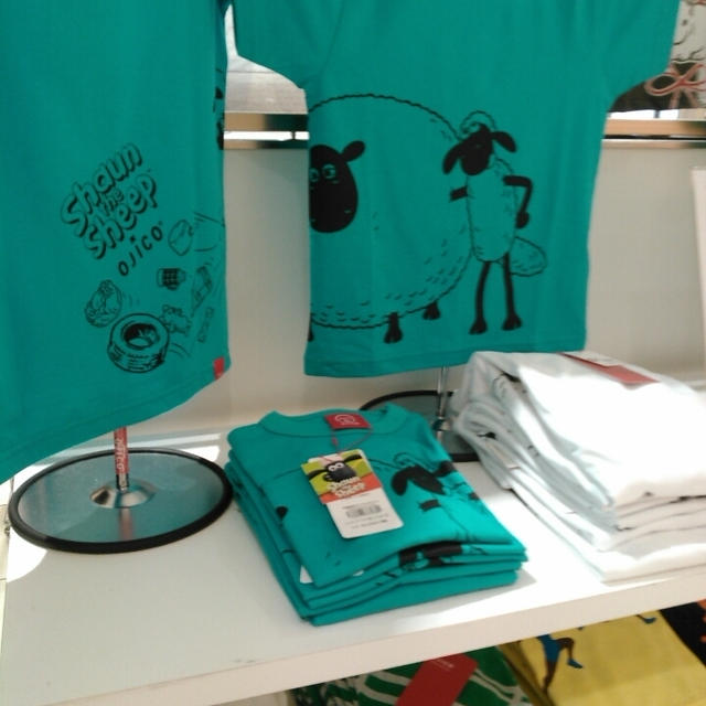 ひつじのショーンのTシャツを発見～ojico
