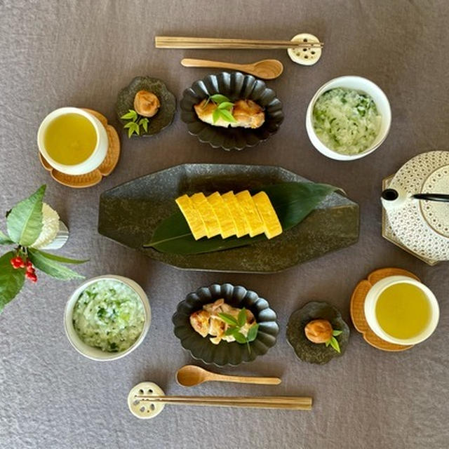 七草がゆのお昼ごはん