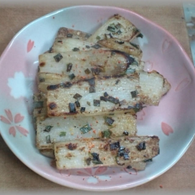 「やまいも」のバター焼き