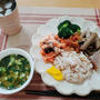 残りものワンプレートのお昼ごはん＆”あんかけ焼きそば”の晩ごはん