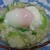 冷製♪　鬼おろし大根おくらサラダの温玉のせ