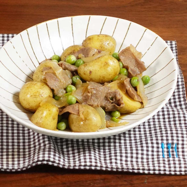 しっとり ホクホク！新じゃがと牛肉の甘辛煮