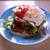 週末のおうちカフェ風　オープンバーガー