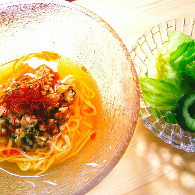 ライザップご飯～暑い日はさっぱり冷やし担々麺！～