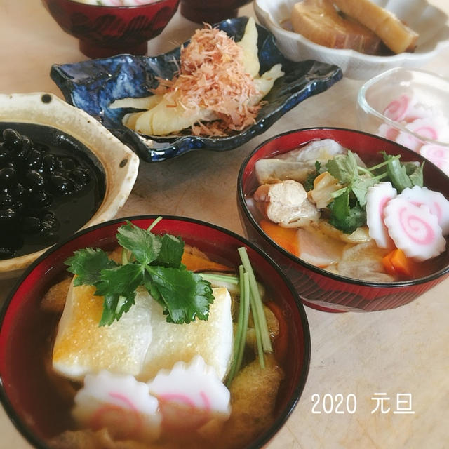 2020元旦＊お正月を少し意識したごはんとつくりおき。
