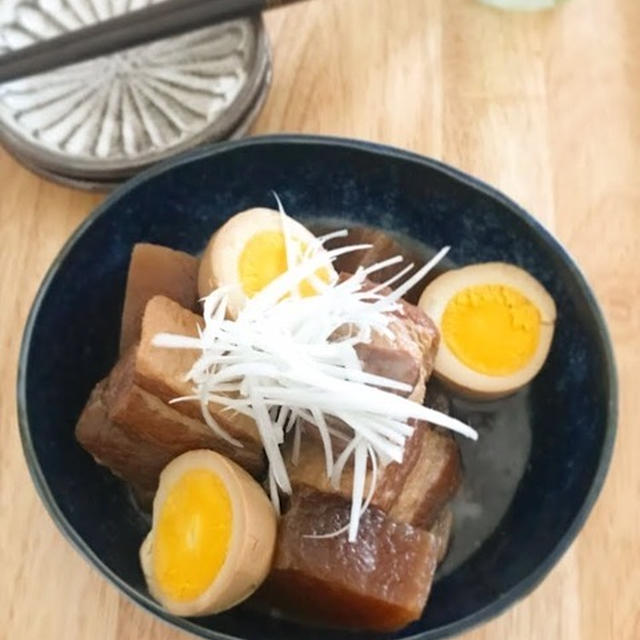 【おうちごはん】炊飯器de簡単♪豚の角煮