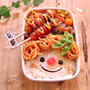 くるくるナポリタンかおべん