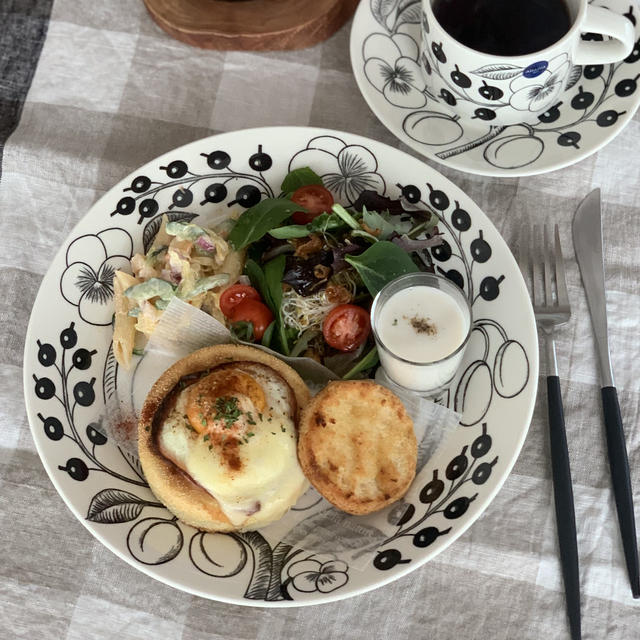 イングリッシュマフィン de ワンプレートランチ