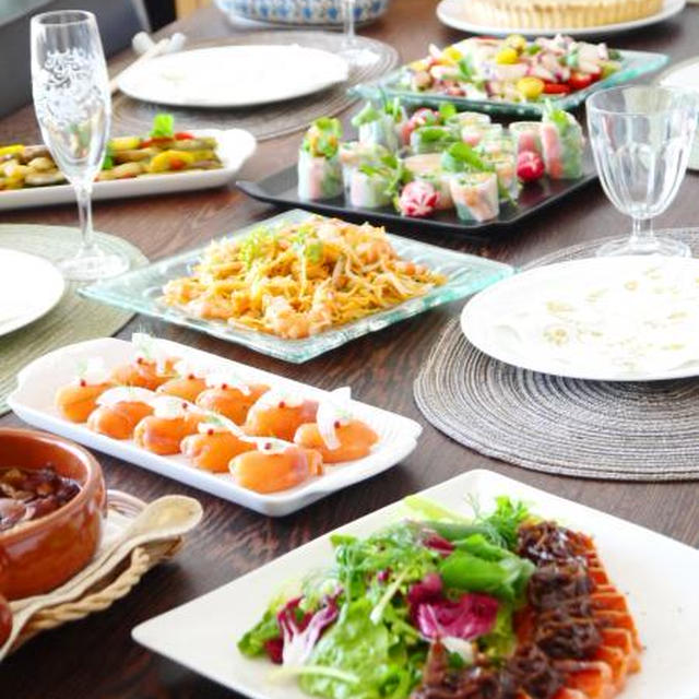 週末のホームパーティー 新玉葱やほたるいかを使ったおもてなし料理色々 By Yoshikoさん レシピブログ 料理ブログのレシピ満載