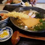 天ぷらきつねうどん定食@讃々#私のごはん