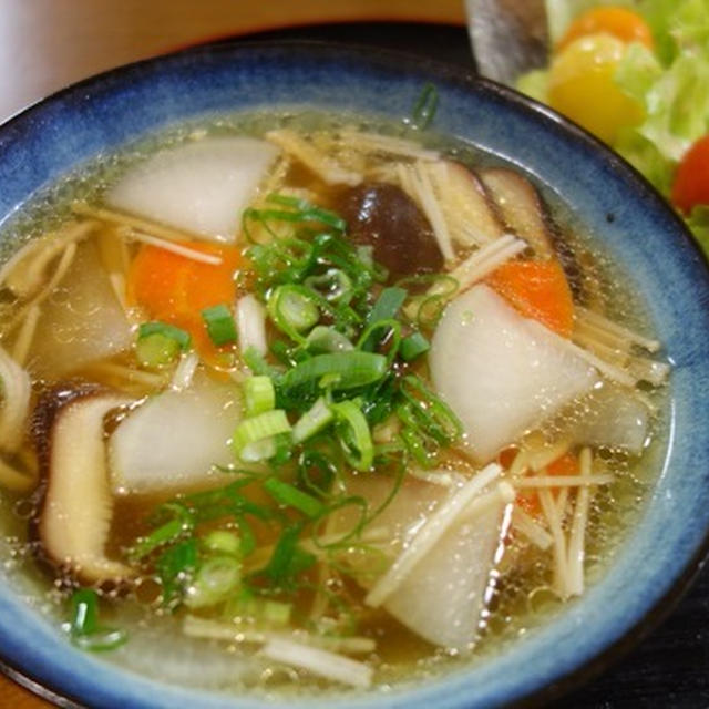 極旨鶏がらスープでぶっかけご飯