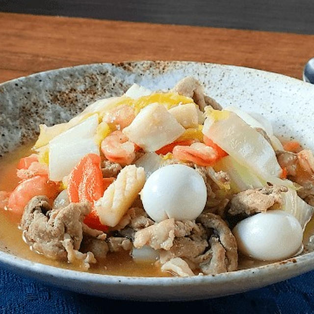 シーフードミックスを活かす！八宝菜あんかけの具材と味付けレシピ