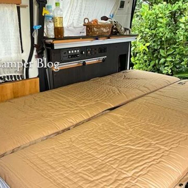WAQとVastlandのインフレーターマットを比較～車中泊向け8cmインフレータブルマット7選
