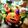 キャラご飯☆簡単カップ de ハロウィンランチ :D