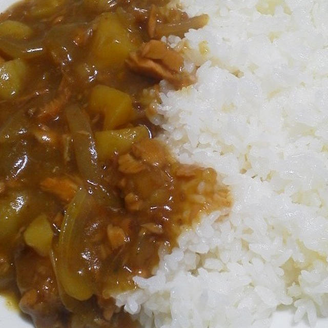 焼鮭ほぐしカレー～誰も悪くはない～