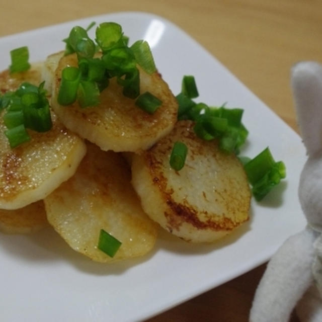 長芋のバターめんつゆ☆　箱根