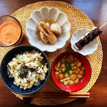 サッカー前の朝ご飯