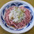 じゃこおろしを載せたぶっかけ梅うどん