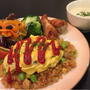 【昨日の晩ごはん☆ワンプレート手抜きメシ！】