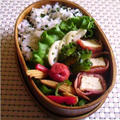 厚揚げのベーコン巻きと野菜色々のお弁当 by ＹＵＫＡさん